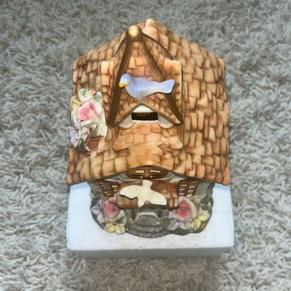 Cracker Barrel Easter Traditions Light Up Church Doves Flower Accents In Box - Picture 5 of 16